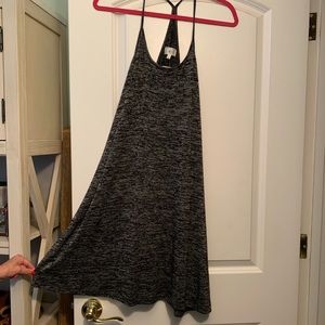 Loft Lou and grey knit dress